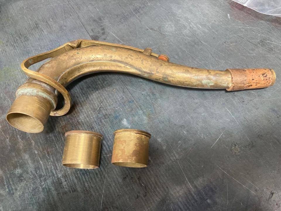 Schucht Sax Technology S-Bogen voor Selmer Tenor Mark VI, Ophalen of Verzenden, Zo goed als nieuw, Tenor