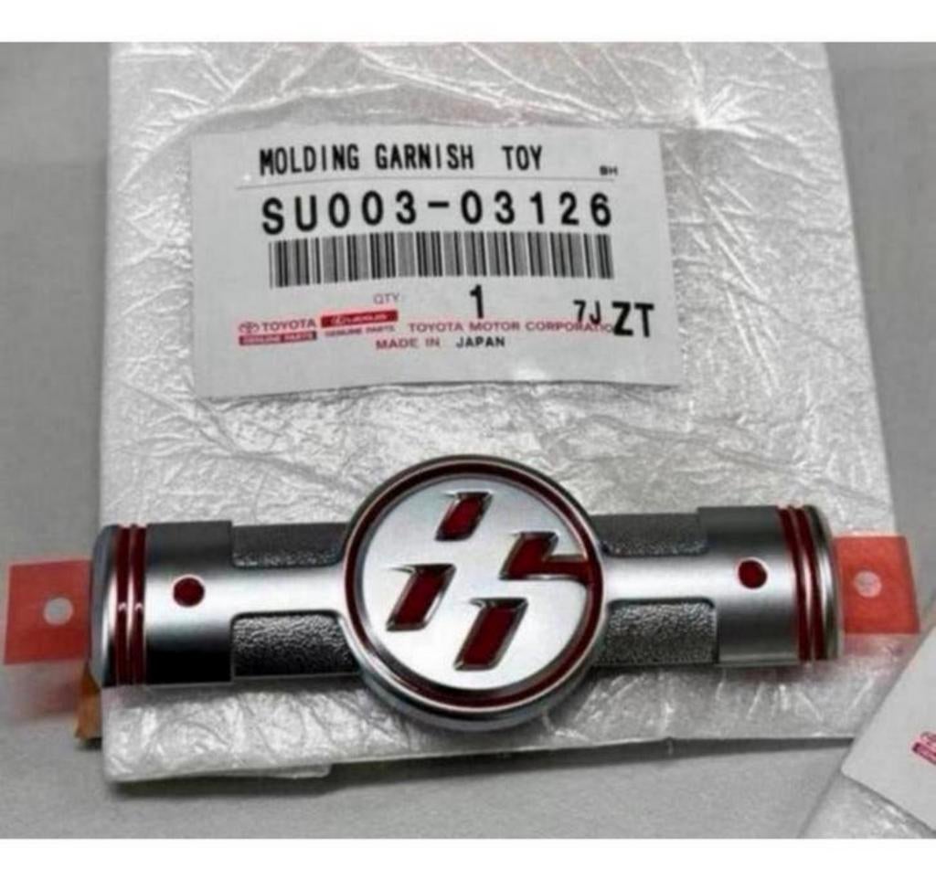 Set 2 origineel Toyota badge embleem GT-86 GT86 SU003-03126, Ophalen of Verzenden, H, H, H