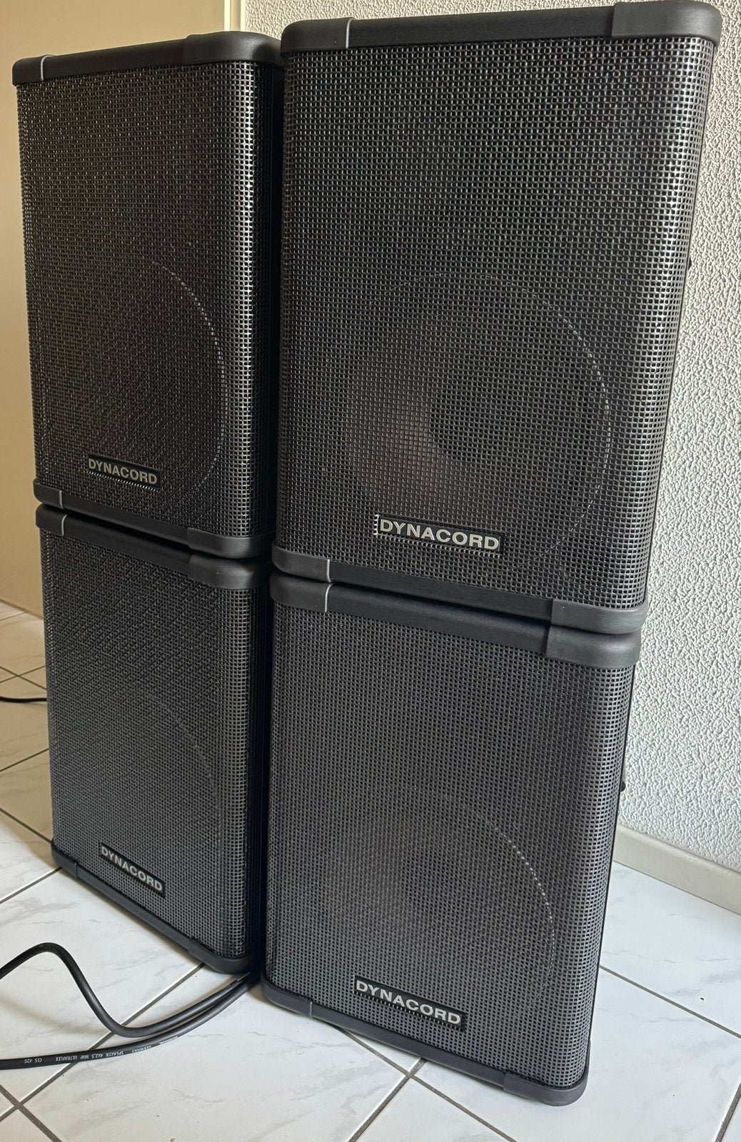 4x Dynacord SRX 12.2  - Luidspreker, Zo goed als nieuw, 120 watt of meer, Front, Rear of Stereo speakers, Ophalen