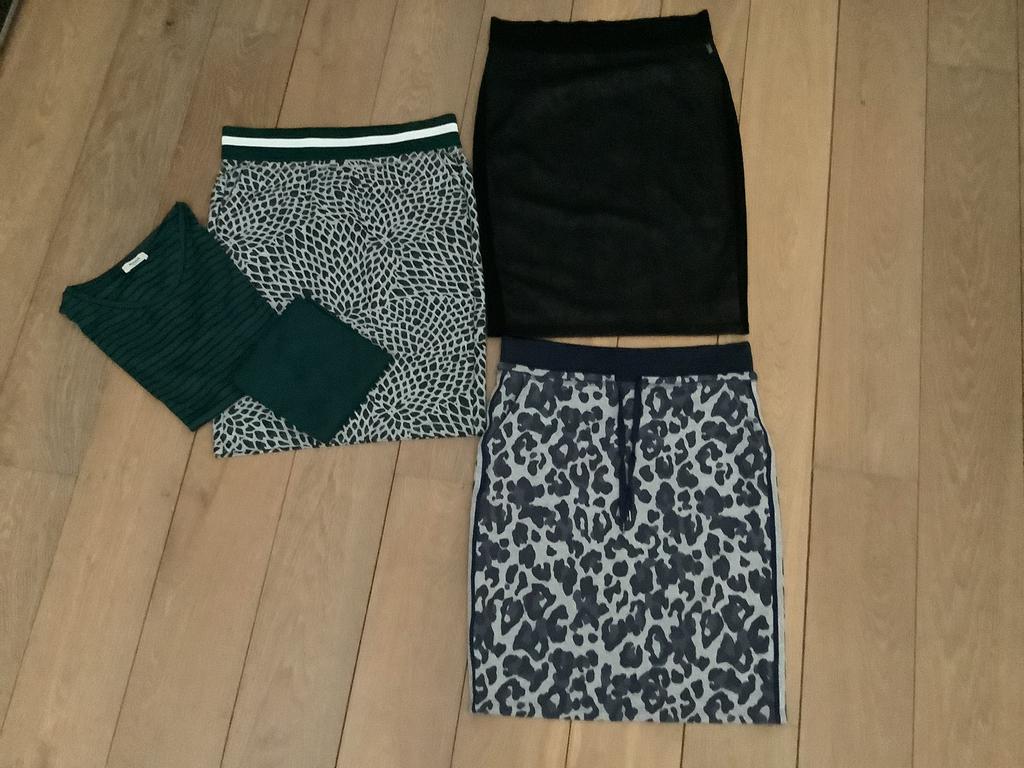 Rokken Anna van Toor, Ophalen of Verzenden, Zo goed als nieuw, Groen, Onder de knie