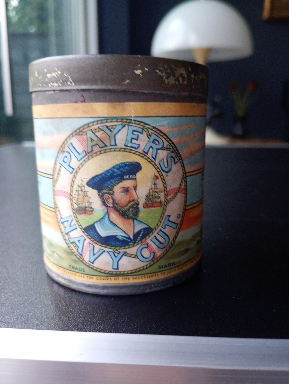 Player's Navy Cut sigarettenblik - Zeldzaam, Ophalen of Verzenden