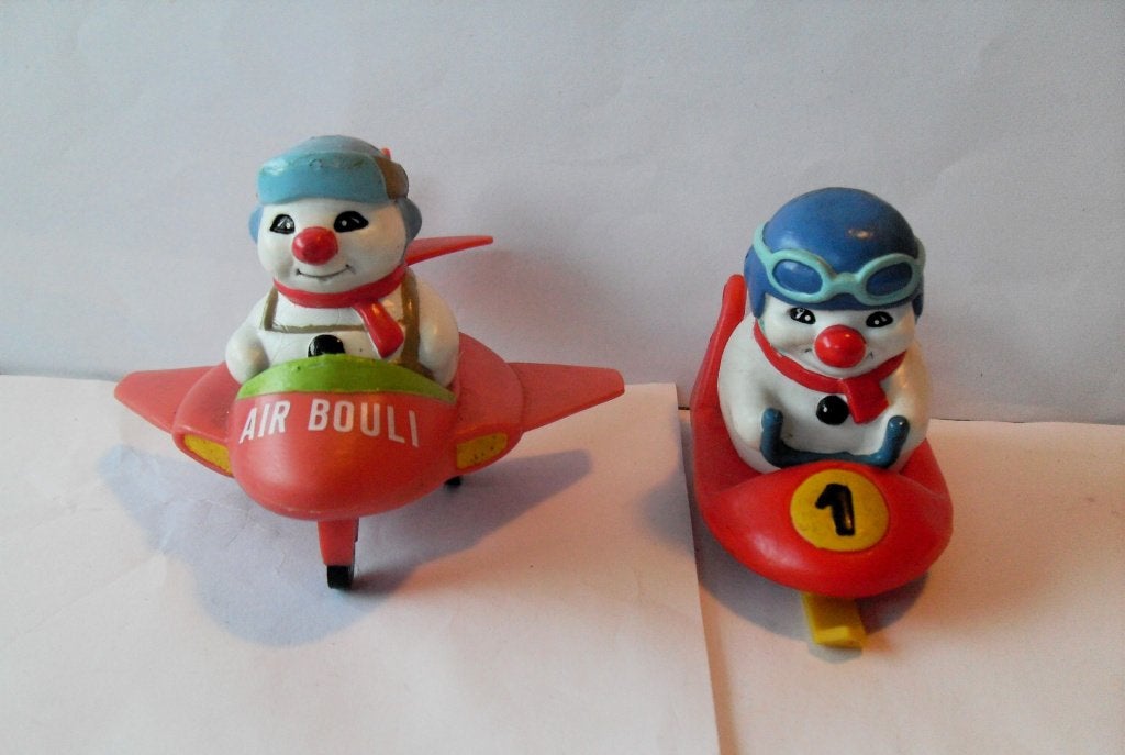 Bouli De Sneeuwpop Figuurtjes Boelie, Ophalen of Verzenden, Zo goed als nieuw