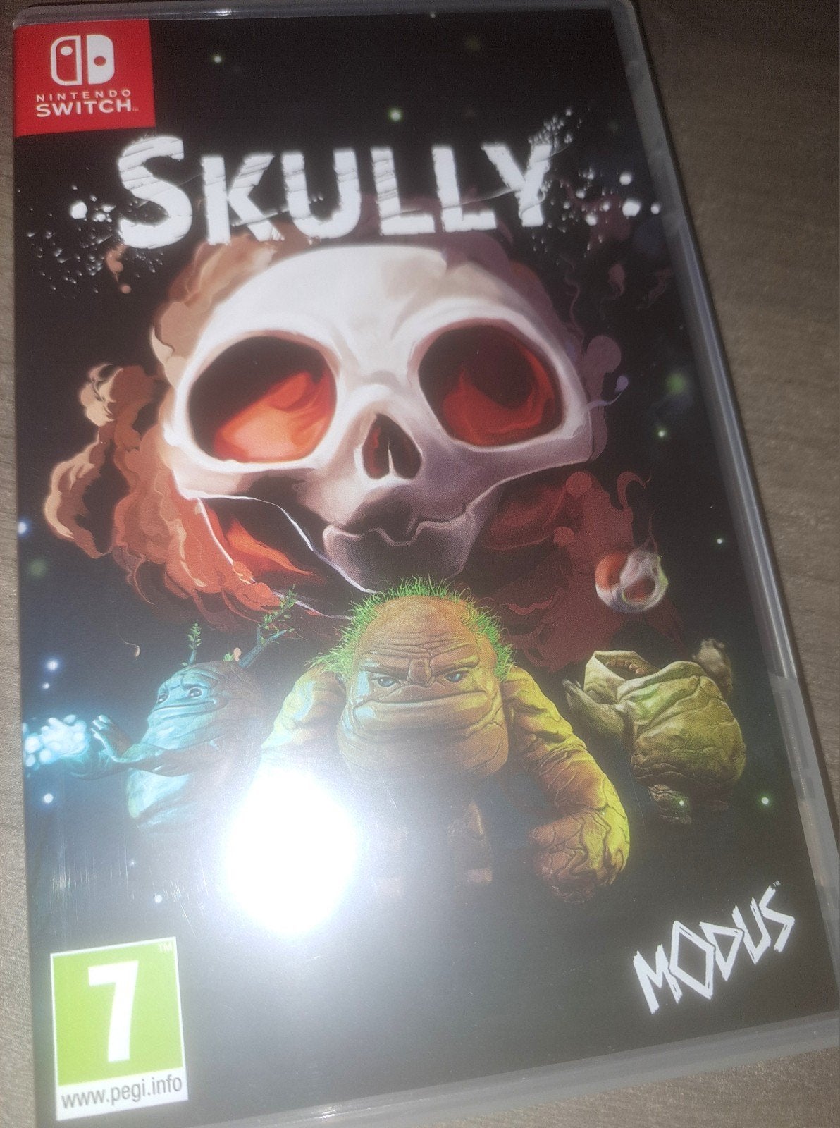 Skully nintendo switch z.g.a.n., 1 speler, Ophalen of Verzenden, Zo goed als nieuw, Vanaf 3 jaar