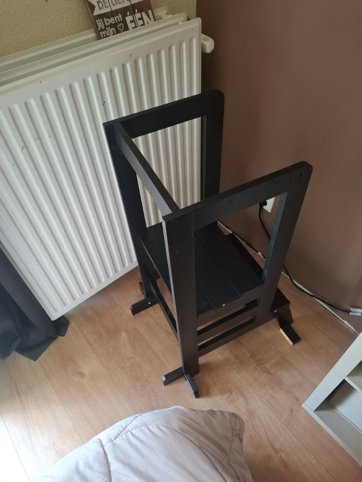Zwarte leertoren voor kinderen, Ophalen, Gebruikt