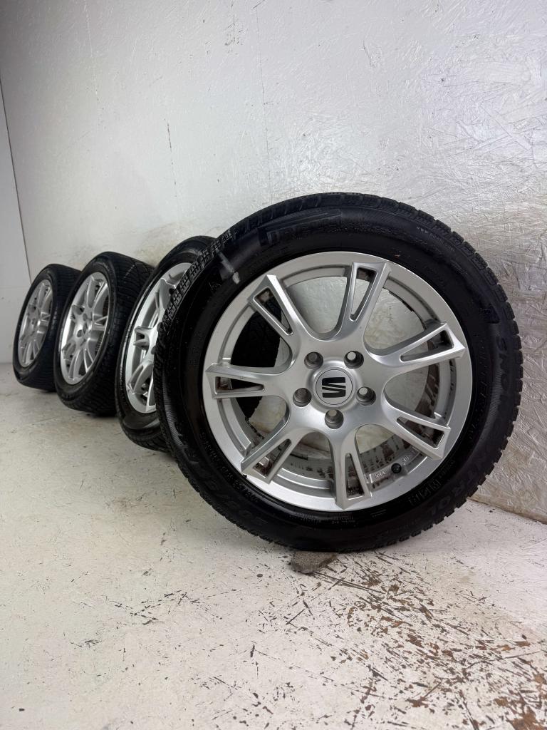 Originele Seat Altea Toledo Leon velgen 16" 5x112 winterset, Auto-onderdelen, Banden en Velgen, Niet ingevuld, Gebruikt, 16 inch