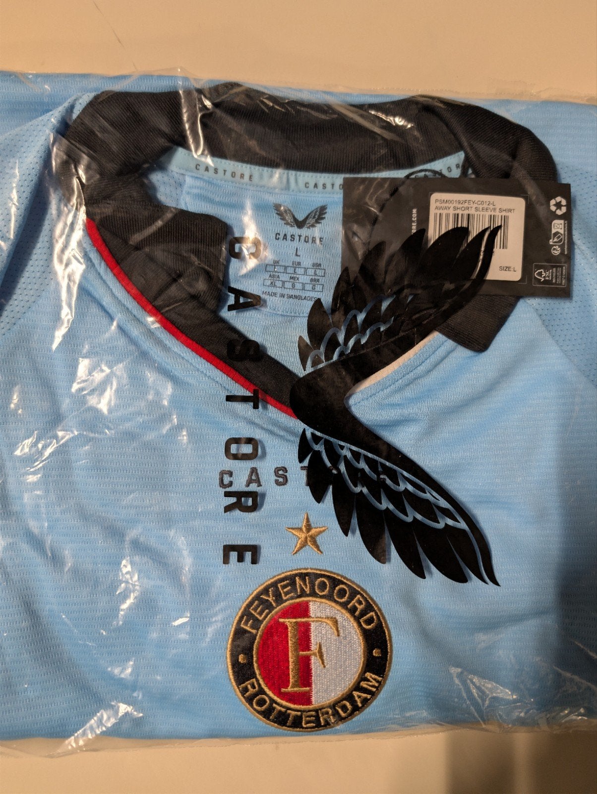 Uitshirt Feyenoord! maat L, Sport en Fitness, Verzenden, Nieuw, Shirt