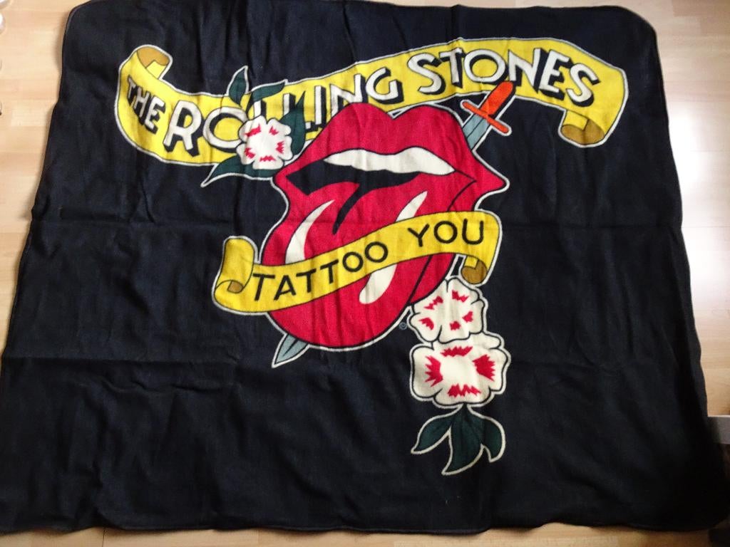 Rolling Stones ongebruikt concertdeken!, Cd's en Dvd's, Vinyl | Rock, Ophalen, Zo goed als nieuw, Overige formaten, Poprock