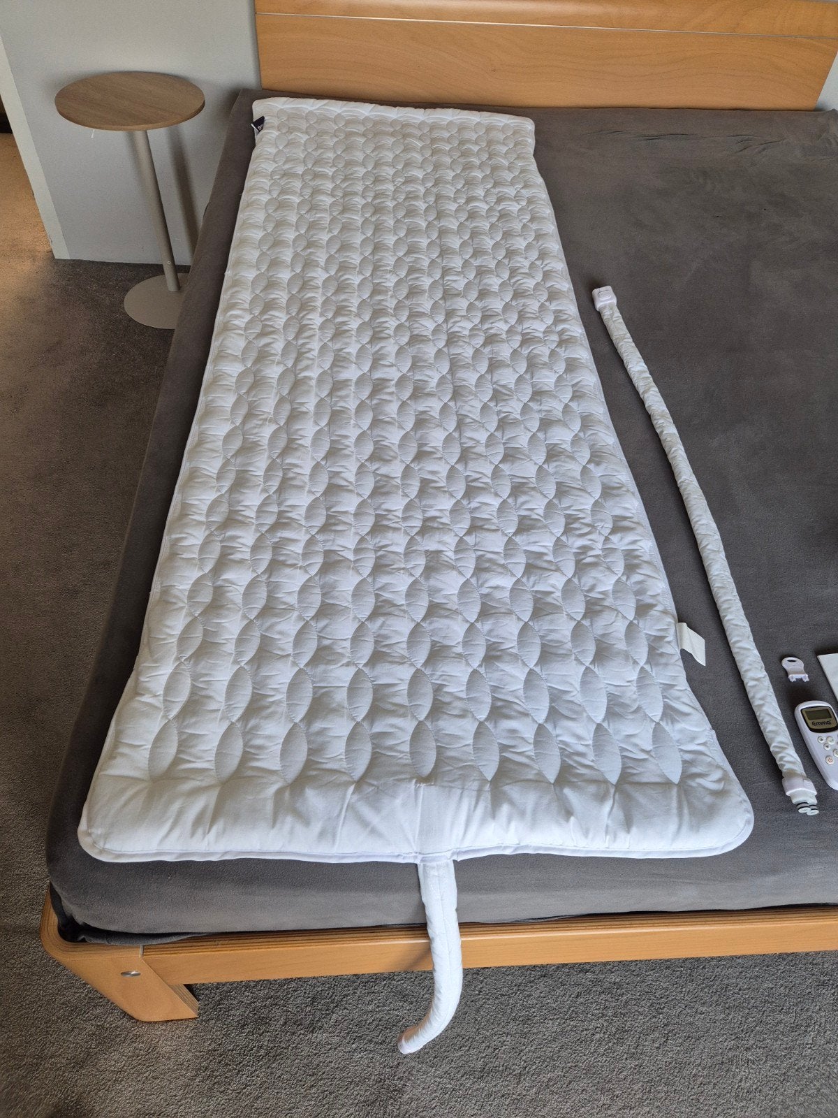 Koel en Warmte Matras Topper. Emma Temp Pad 70x190, Zo goed als nieuw, Matras, Eenpersoons, 70 cm of minder