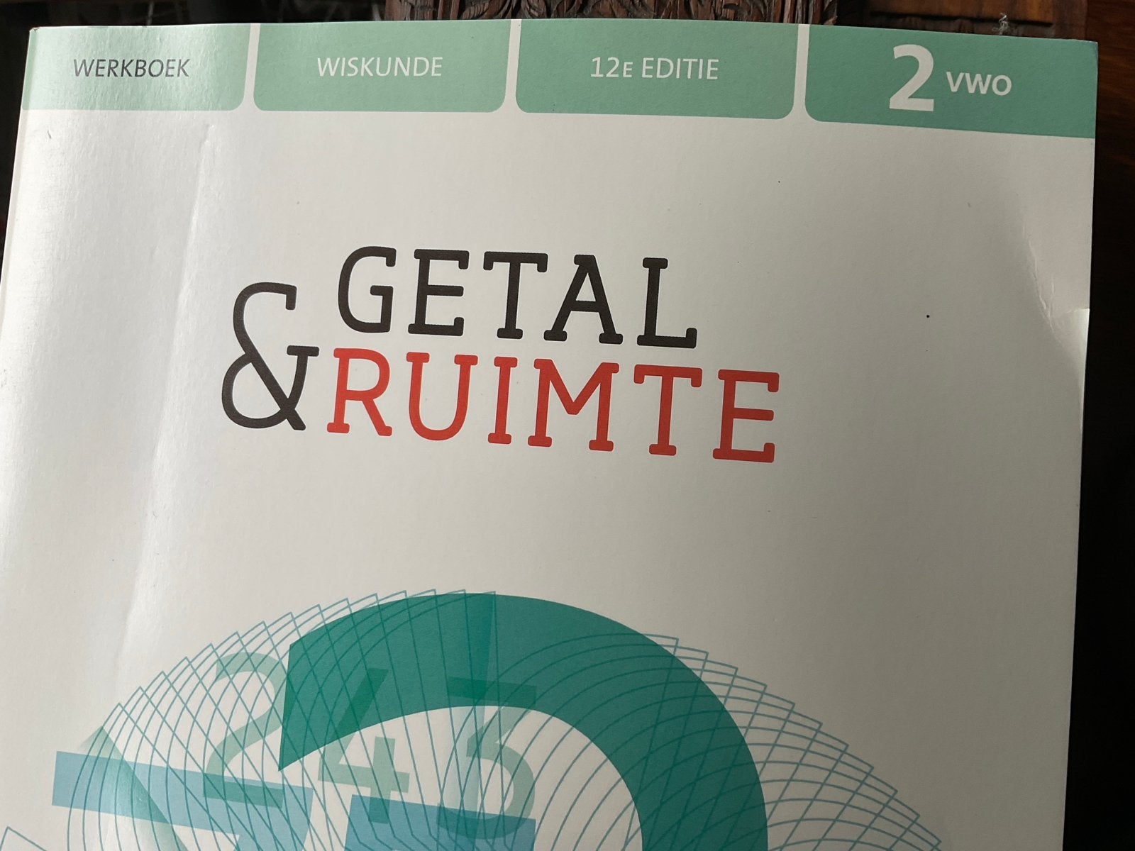 Getal & Ruimte Werkboek Wiskunde 2 vwo 12e editie, Ophalen of Verzenden, Beta, Nieuw, Overige niveaus