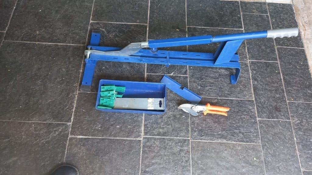 Schaar voor Laminaat set compleet, Ophalen, Overige materialen, Overige typen, Zo goed als nieuw