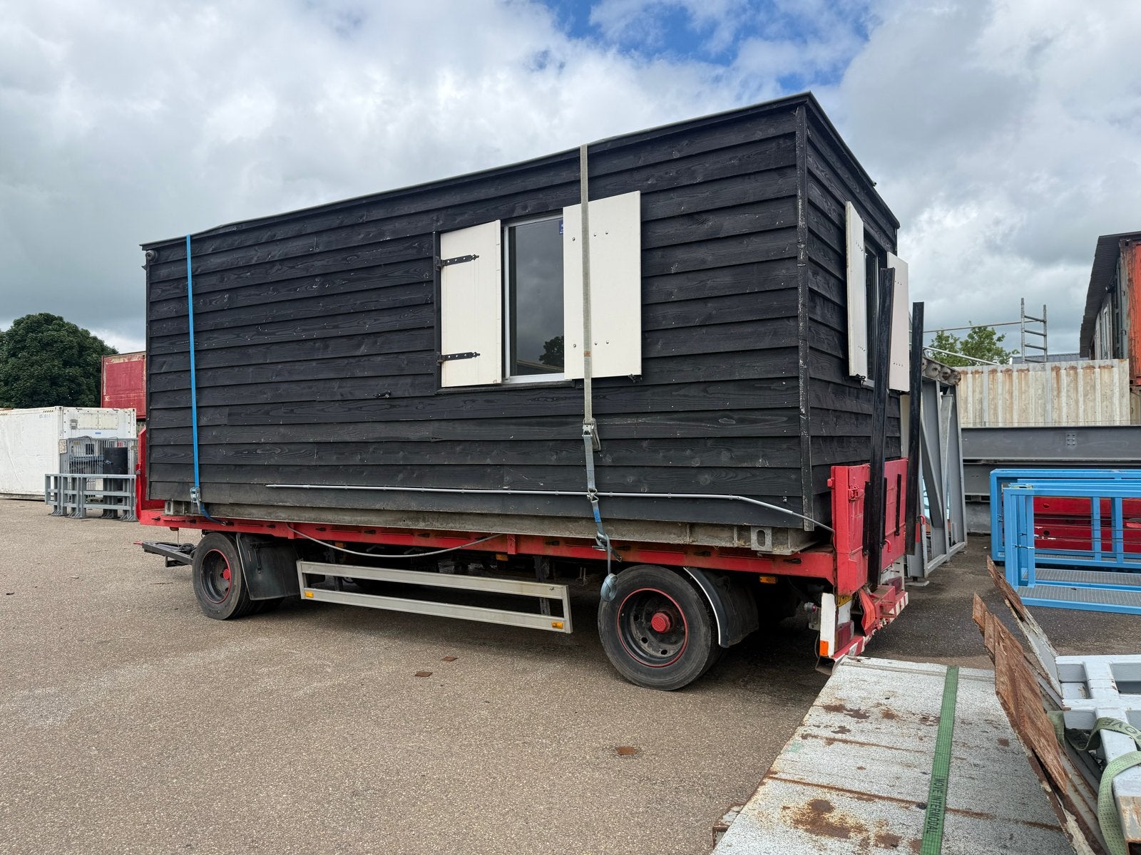 Waterdichte Keet 6 x 3 meter, Ophalen