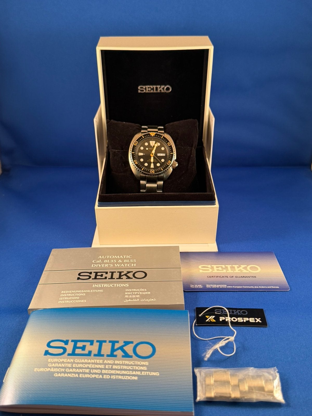 Seiko Turtle Diver SRP775K1, Verzenden, Zo goed als nieuw, Zwart, IOS
