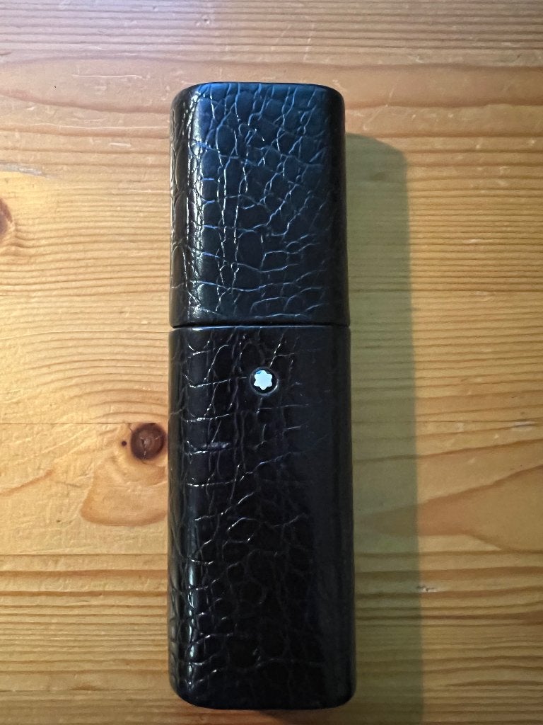 Mont Blanc Meisterstuck Florence Croco Penkoker ZGAN, Verzamelen, Pennenverzamelingen, Ophalen of Verzenden, Zo goed als nieuw