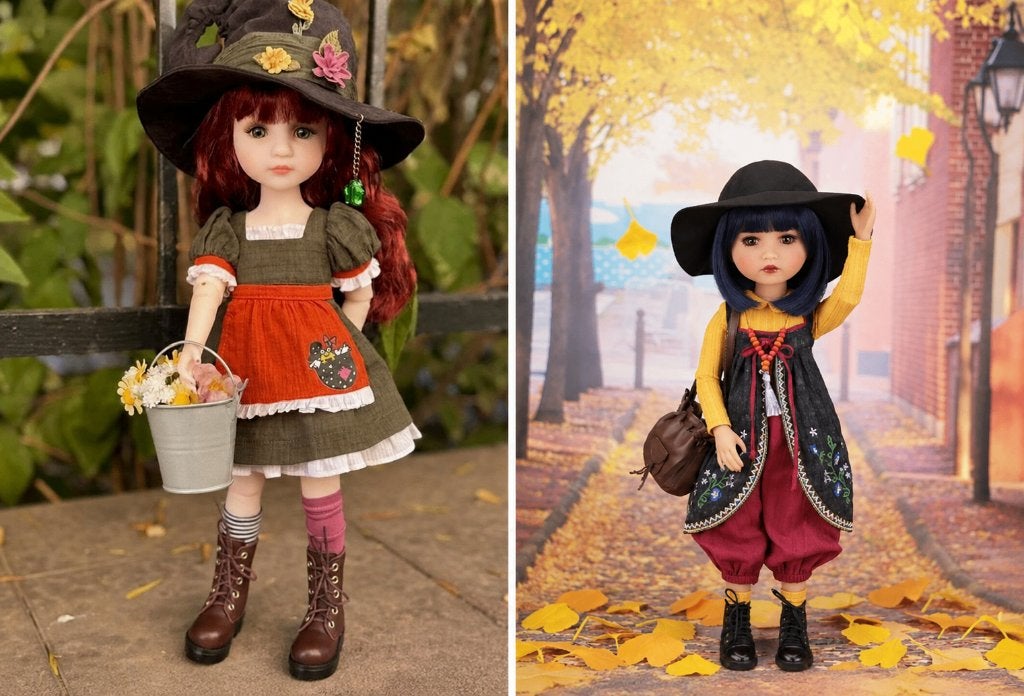 Ruby red Special edition BJD Harlow en Ria poppen, Ophalen of Verzenden, Nieuw, Pop