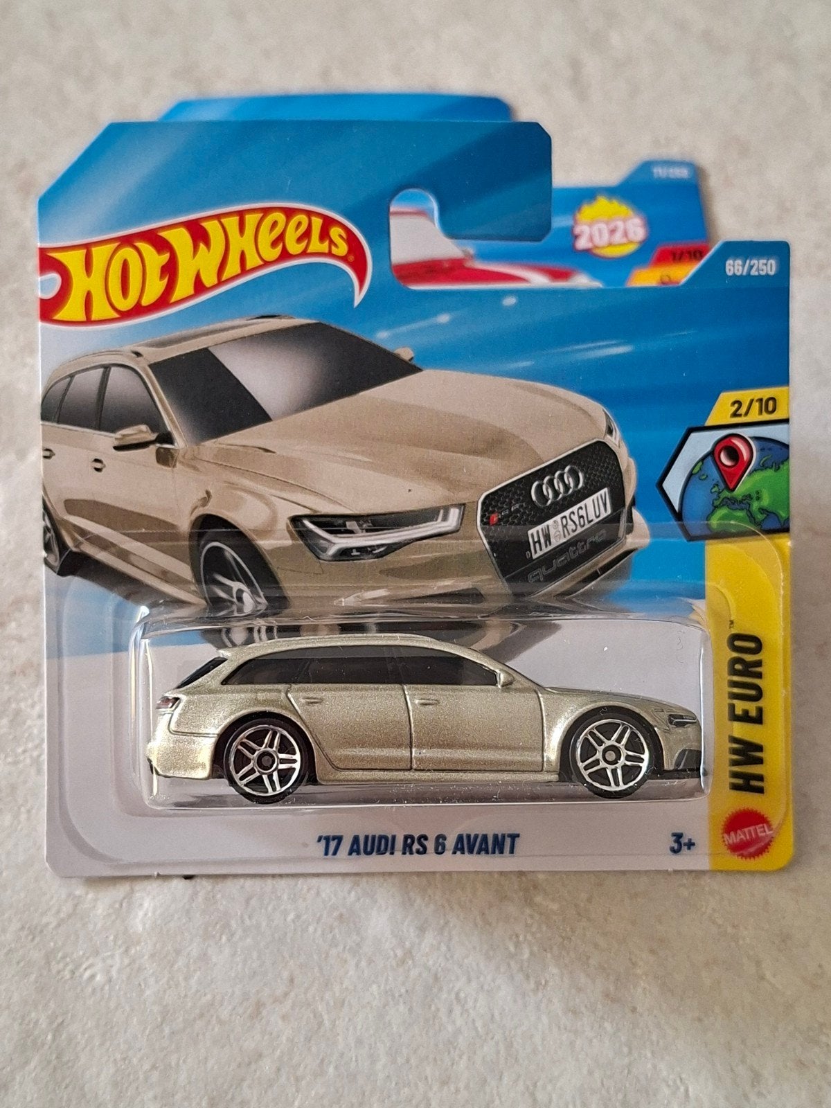 Hot Wheels '17 Audi RS 6 Avant, Ophalen of Verzenden, Nieuw, Auto
