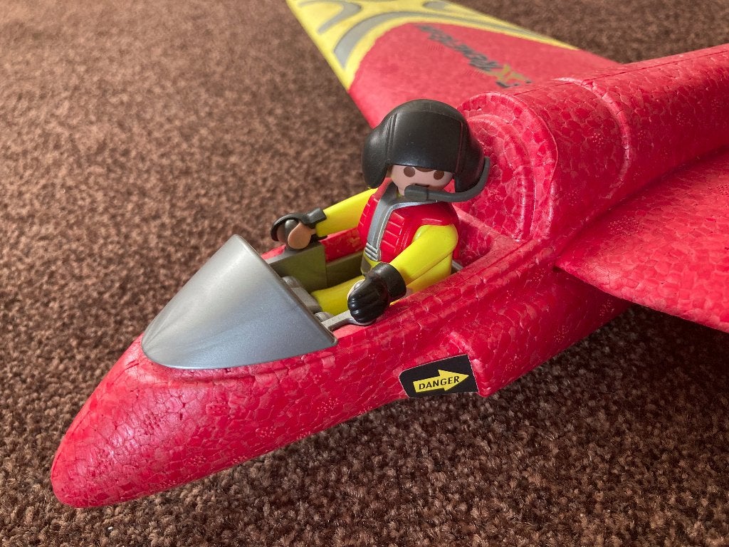 Playmobil Extreme-Team werpvliegtuig nr. 4214, Ophalen of Verzenden, Zo goed als nieuw