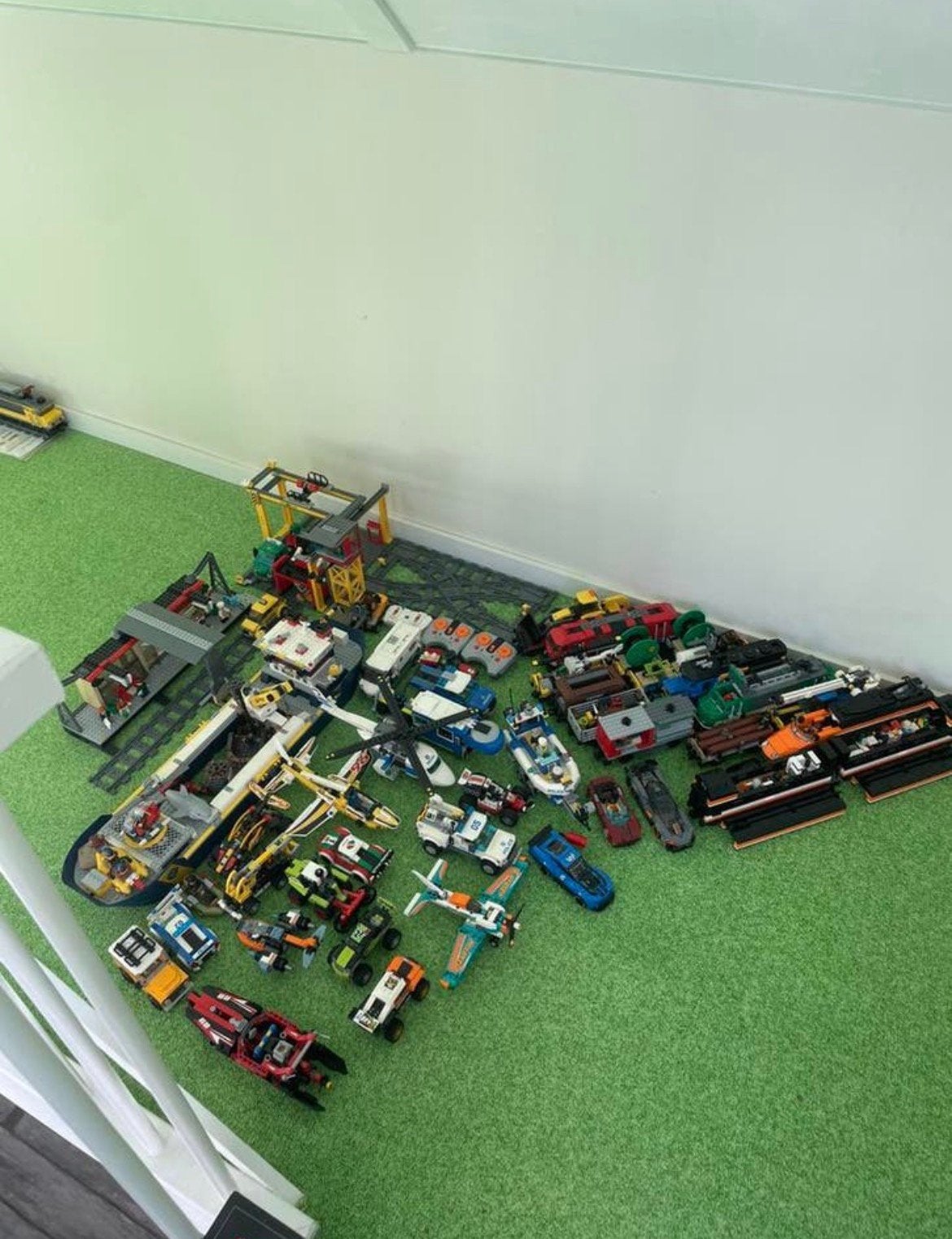 Heel veel Lego, Treinen, Ophalen, Zo goed als nieuw