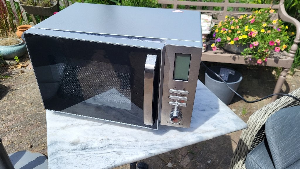 Silvercrest magnetron met grill SMW800 E2, Witgoed en Apparatuur, Magnetrons, Ophalen, Zo goed als nieuw, Grill, Vrijstaand