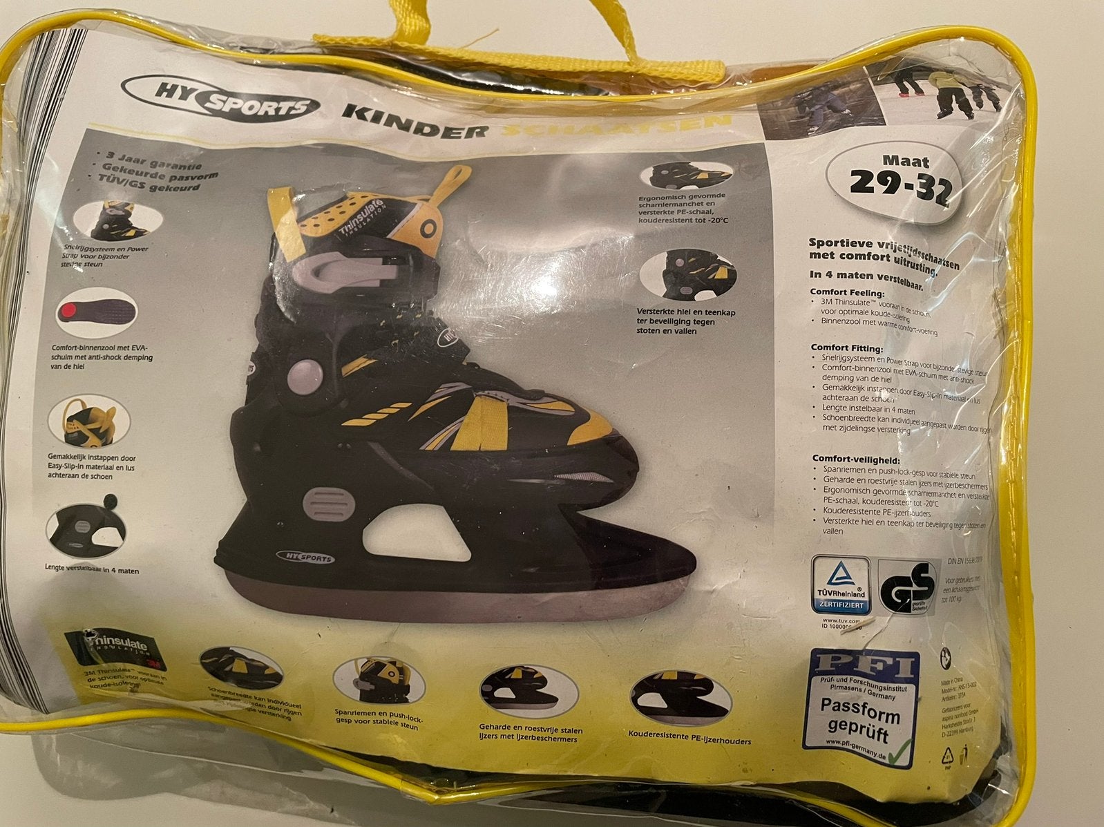 Kinderschaatsen mt 29-32 (verstelbare maat), Ophalen, Zo goed als nieuw, IJshockeyschaatsen, Overige merken