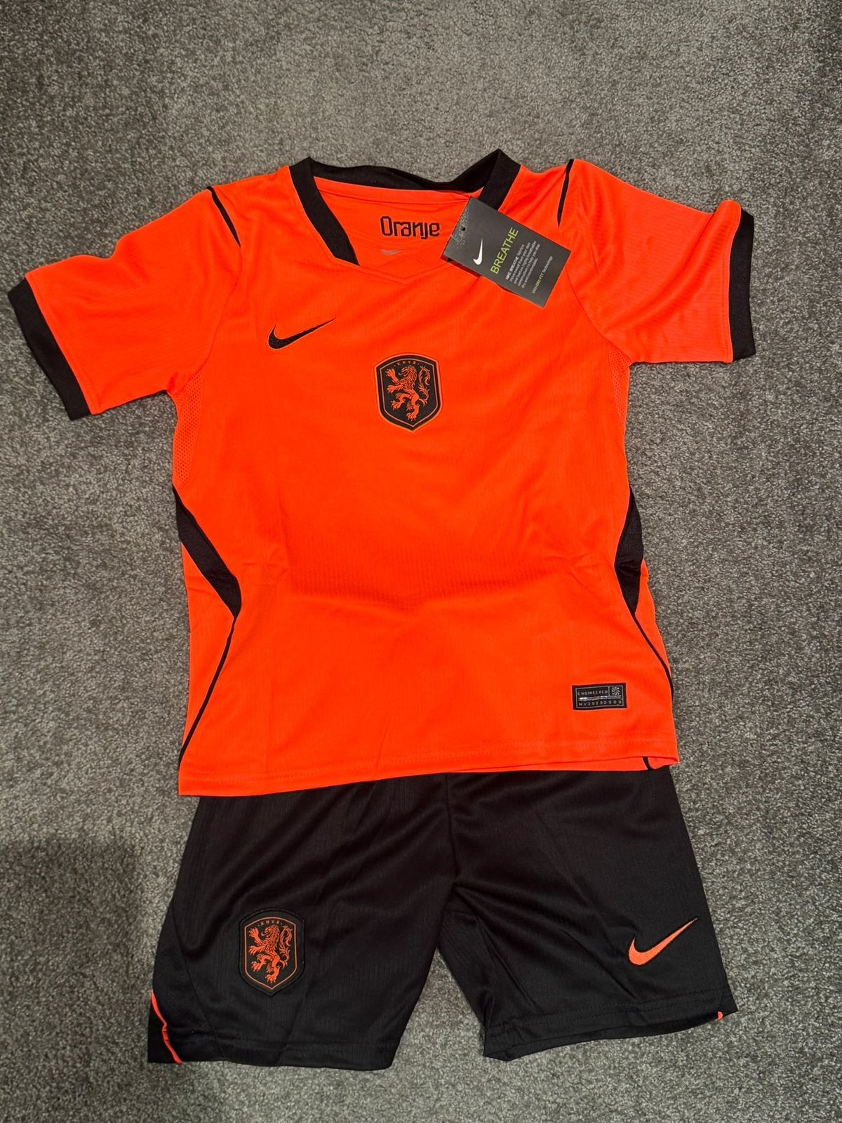 NIEUWE NIKE ORANJE KNVB NEDERLANDS ELFTAL THUIS  KINDER TENU, Ophalen, Nieuw, Shirt