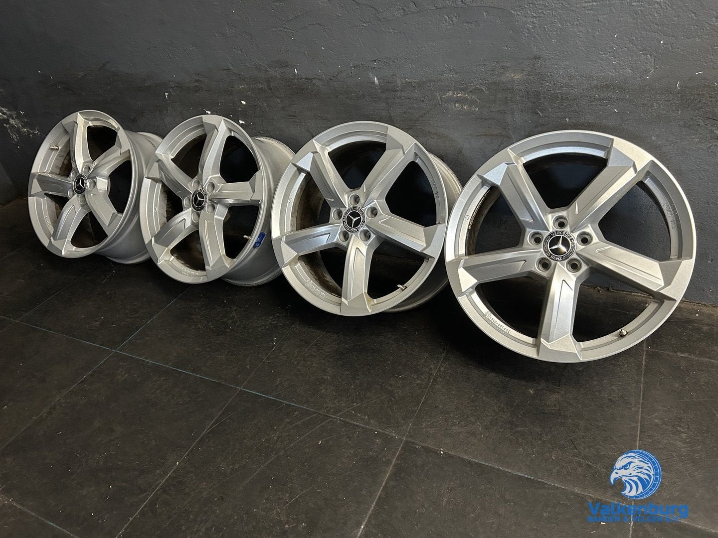 Mercedes 20 inch velgen 5x112 TPMS, Gebruikt, Velg(en), -, -