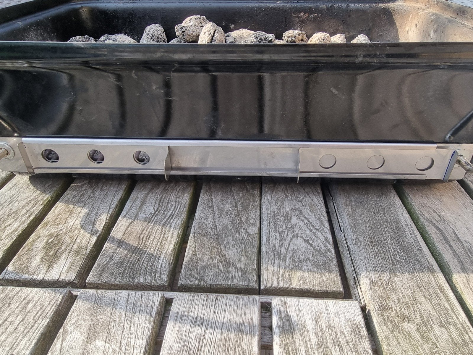 RVS luchtschuiven WGA weber go anywhere, Tuin en Terras, Houtskoolbarbecues, Ophalen of Verzenden, Nieuw