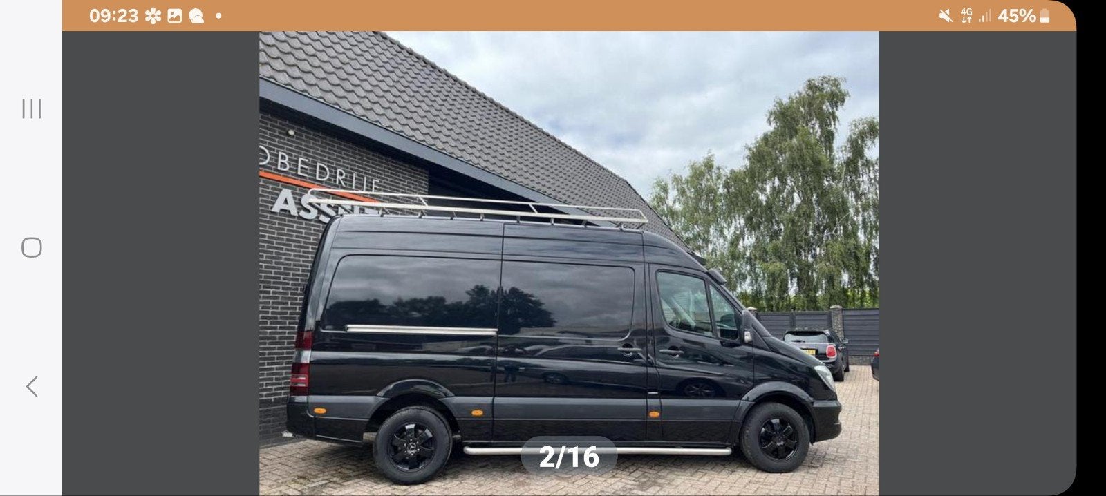 mercedes sprinter equinox imperiaal lengte 2, Auto diversen, Ophalen