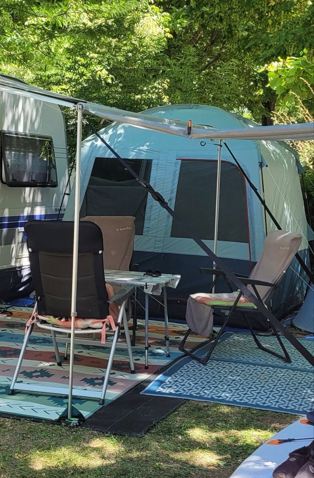 QUECHUA Arpenaz Base Partytent 2.5x2.5 met zijwanden, Ophalen, Zo goed als nieuw