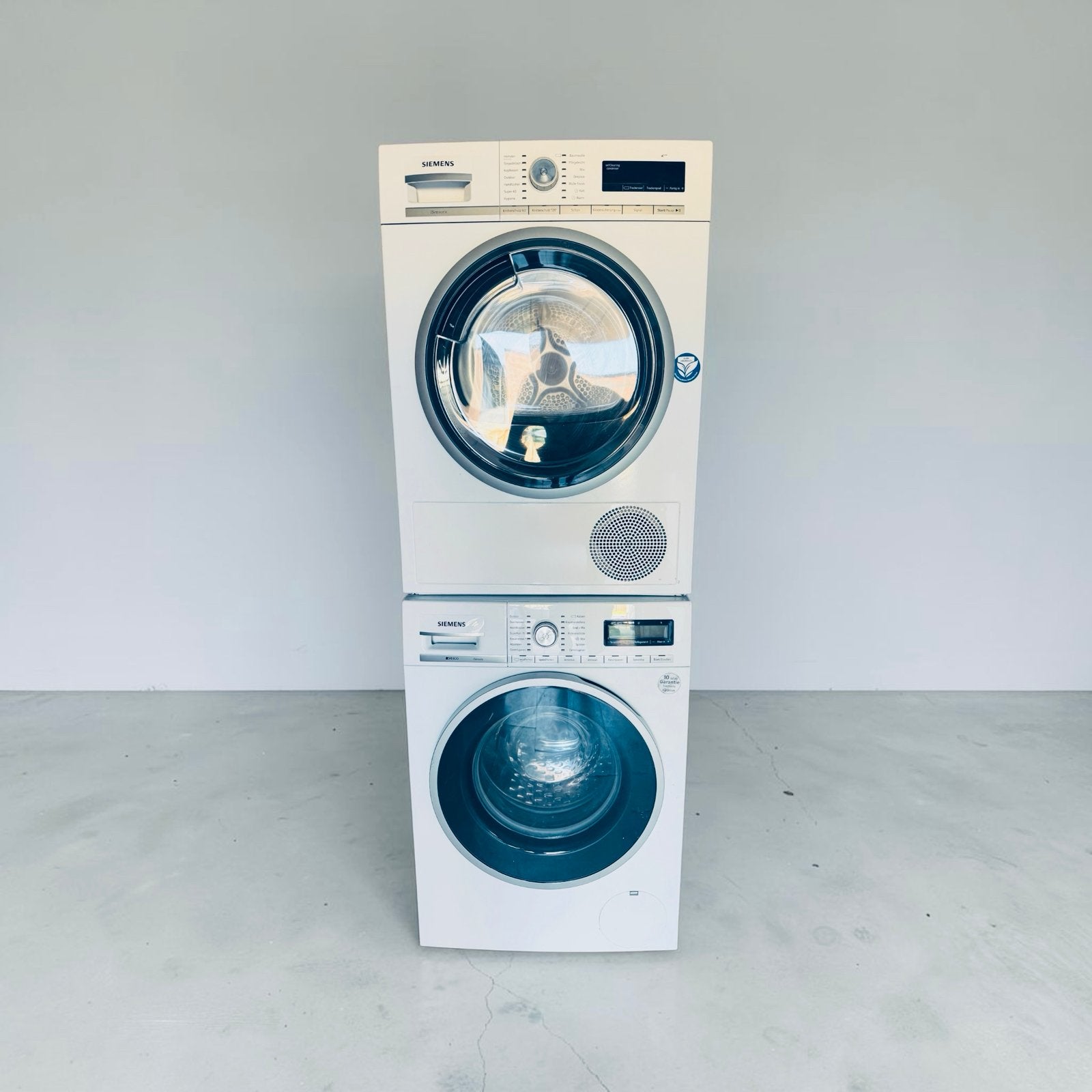 Siemens IQ800 9Kg Wasmachine & Warmtepompdroger A+++, Witgoed en Apparatuur, Ophalen, 8 tot 10 kg, Energieklasse A of zuiniger