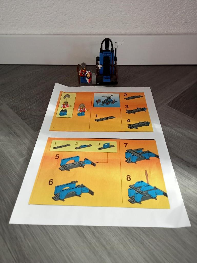 Lego Castle Royal Knights 1843 Royal Knight's Catapult, Lego, Compleet, Ophalen of Verzenden, Zo goed als nieuw