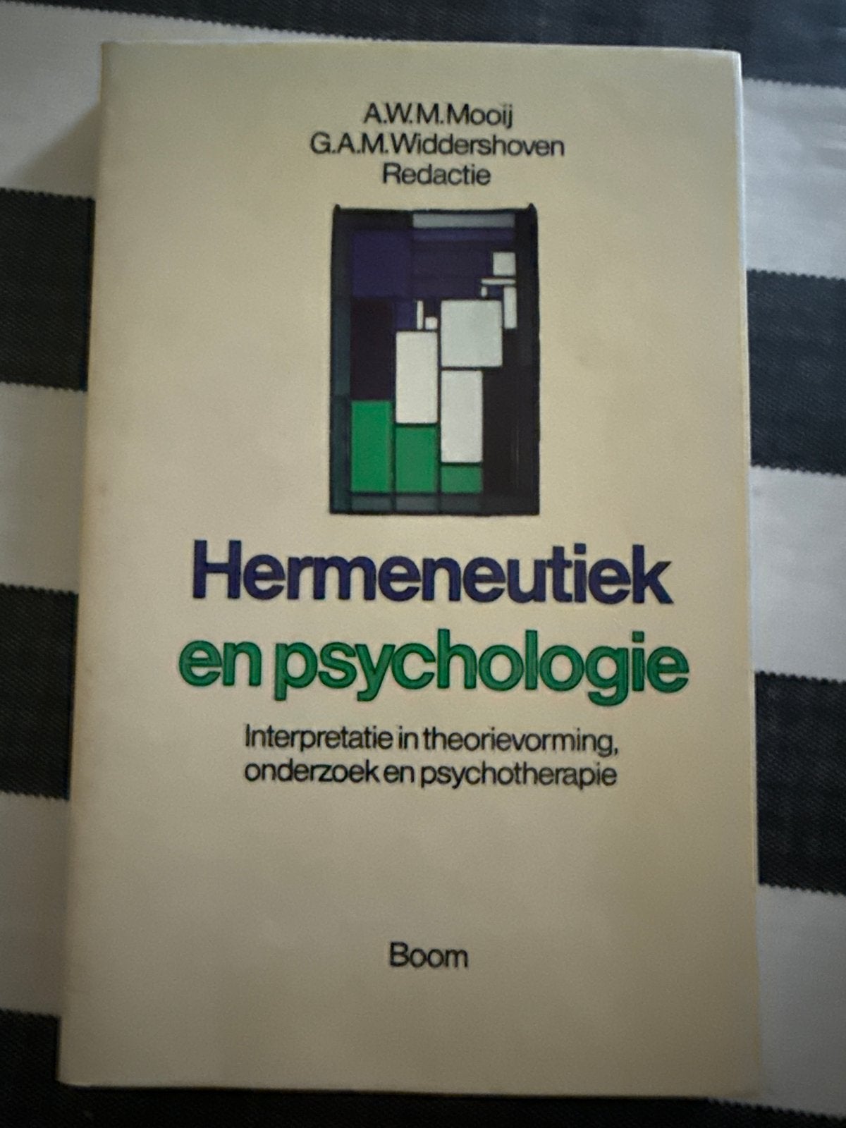 Hermeneutiek en Psychologie - Interpretatie in theorievormin, Boeken, Ophalen of Verzenden, Zo goed als nieuw, Overige onderwerpen