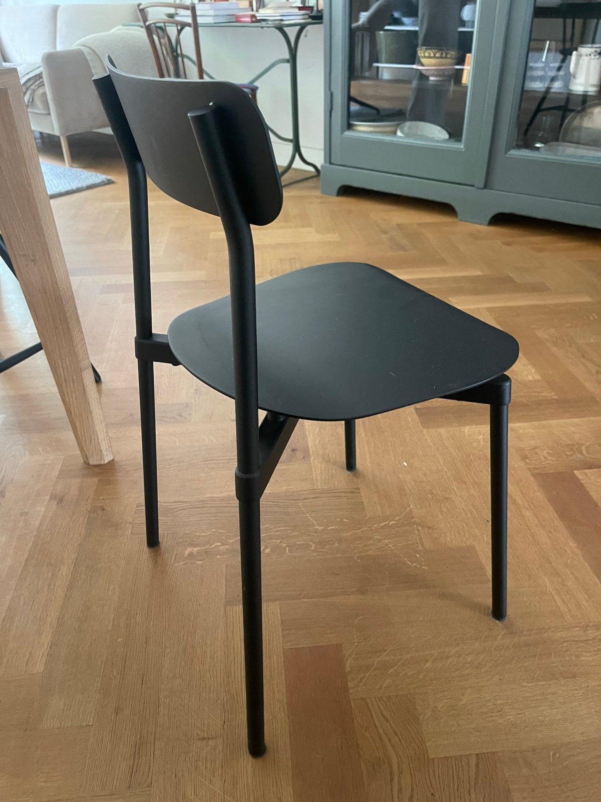 Fromme stoel zwart - Petite friture, Ophalen, Kunststof, Zwart, Zo goed als nieuw