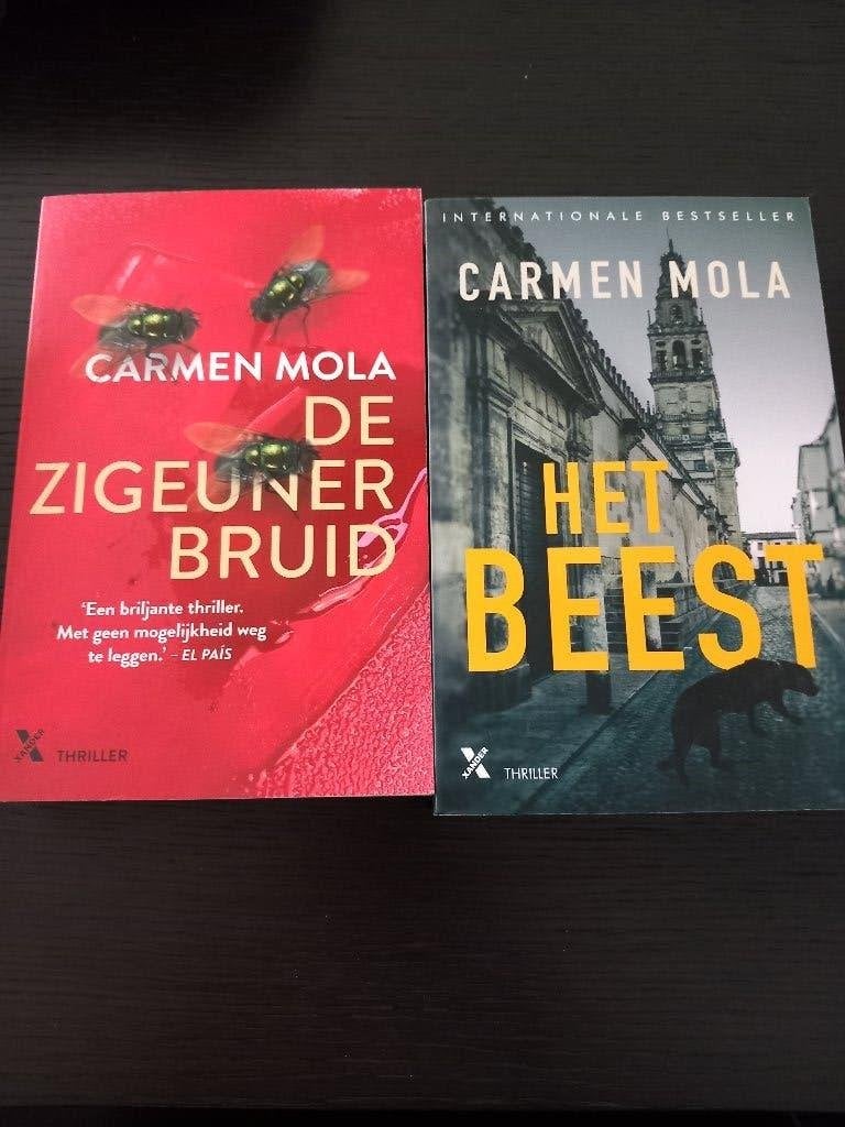 De zigeunerbruid + Het beest - Carmen Mola, Boeken, Ophalen of Verzenden, Zo goed als nieuw, Carmen Mola, Europa overig