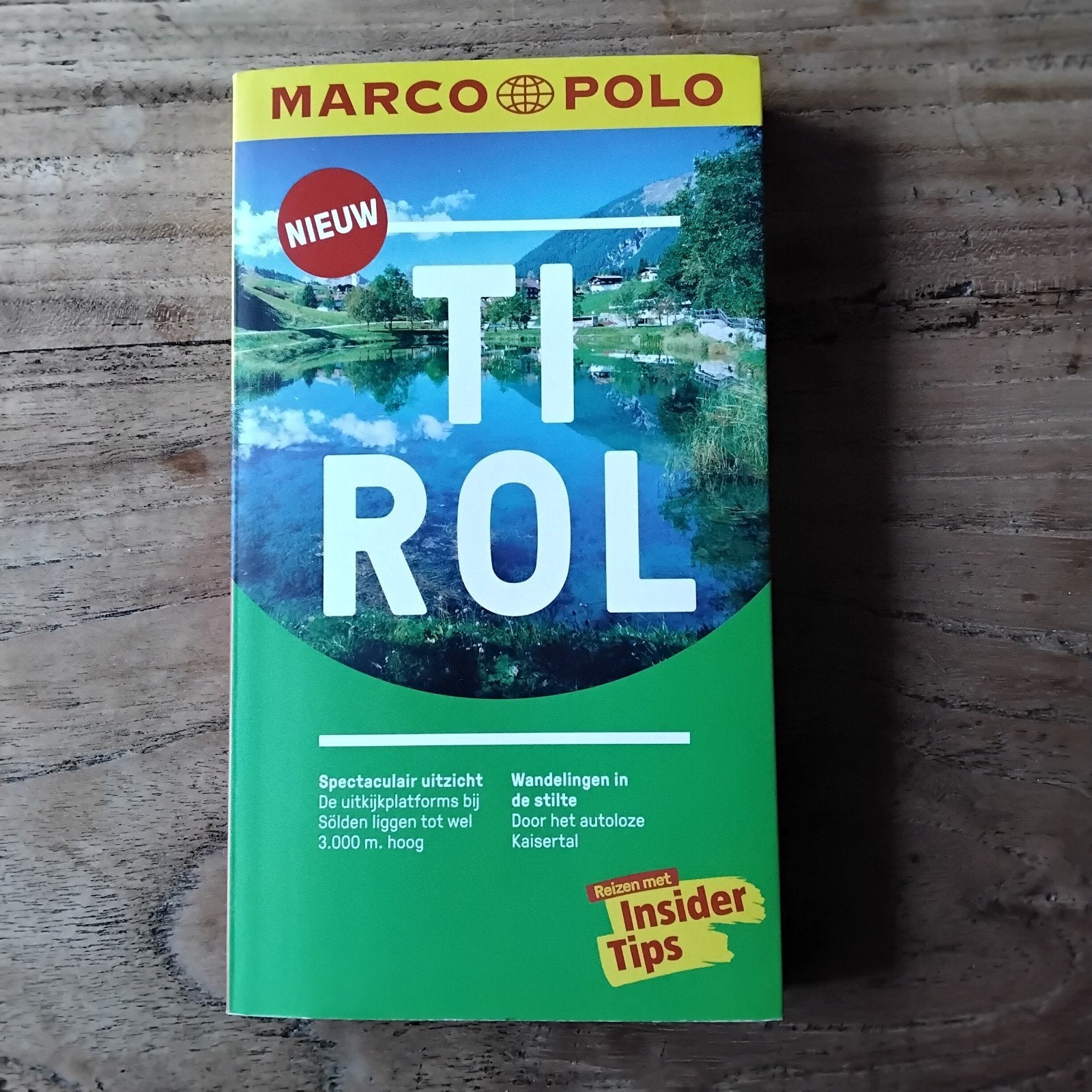 Reisgids Tirol Marco Polo, editie 2019, Boeken, Reisgidsen, Zo goed als nieuw, Reisgids of -boek, Europa, Marco Polo, Ophalen of Verzenden