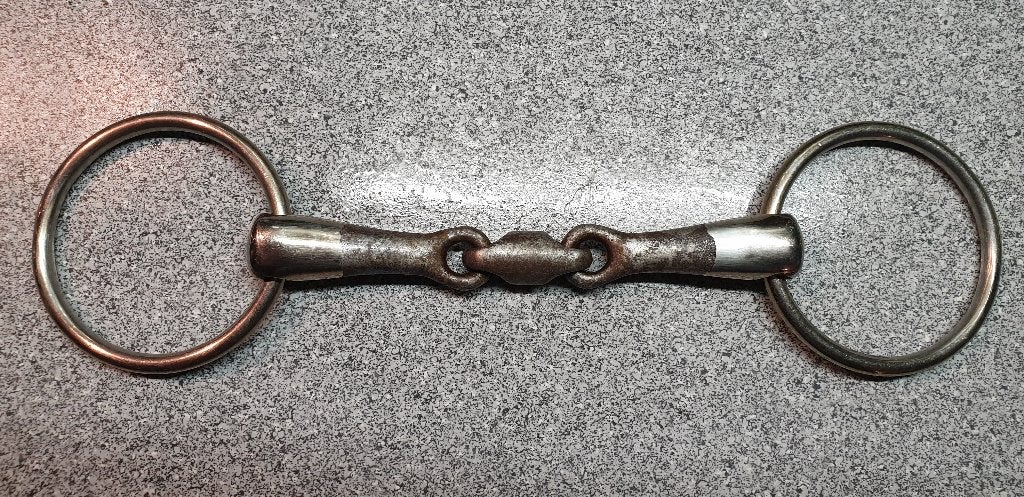 Gebruikte watertrens bitje sweet iron, 20 mm, maat 14 cm, Dieren en Toebehoren, Paarden en Pony's | Hoofdstellen en Tuigage, Gebruikt