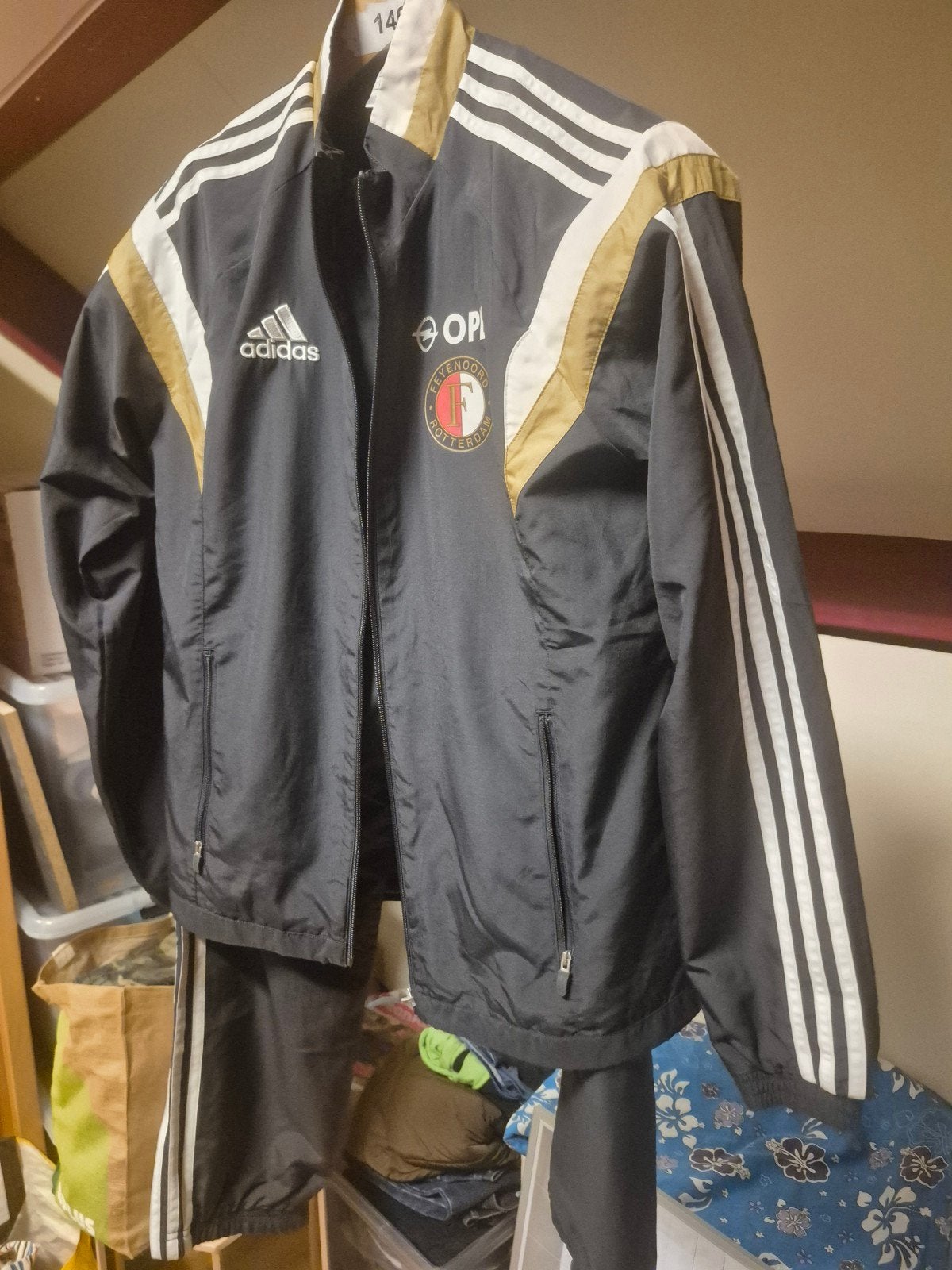 Feyenoord trainingspak kind 164 ZGAN, Ophalen of Verzenden, Zo goed als nieuw
