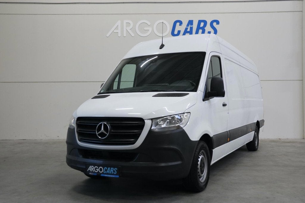 Mercedes-Benz Sprinter 316 CDI L3/H2 163PK CLIMA/AIRCO MBUX, Auto's, 13 km/l, Gebruikt, Zwart, 4 cilinders