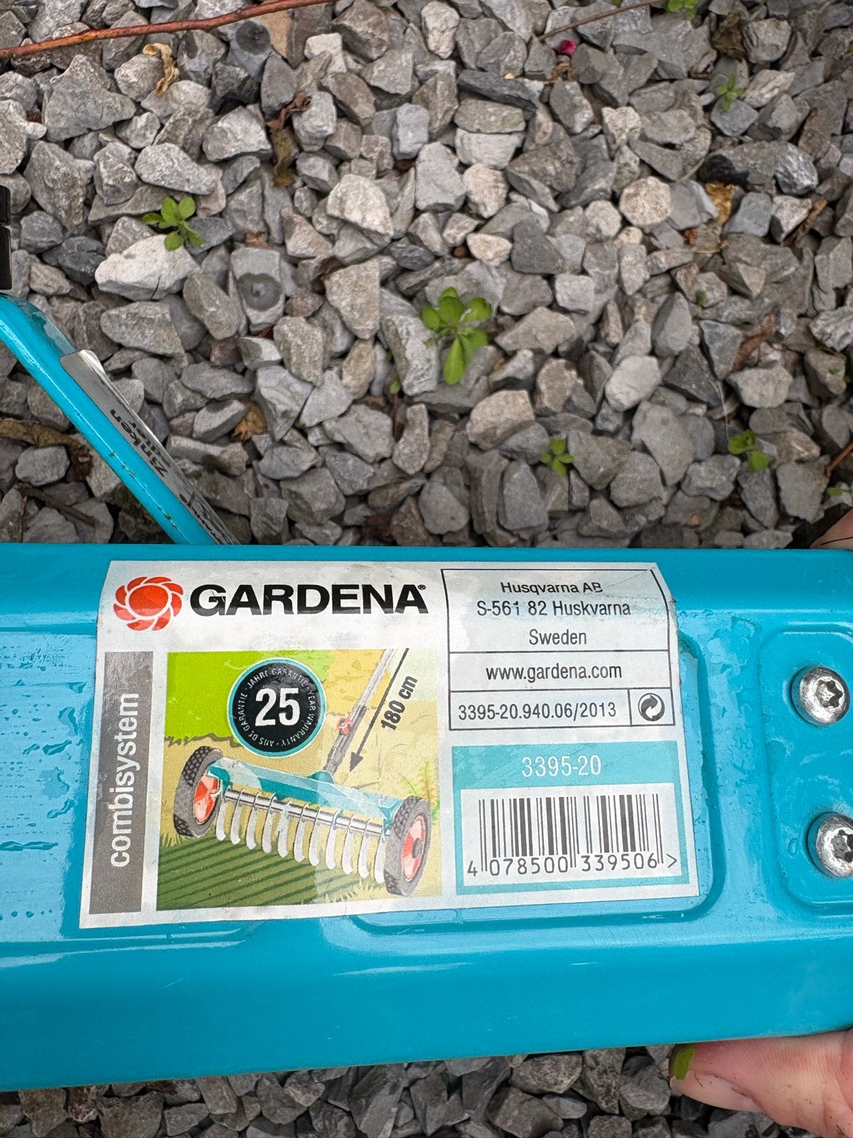 Gardena Verticuteer-Boy - Gazonbeluchter, Ophalen of Verzenden, Gebruikt, Hark