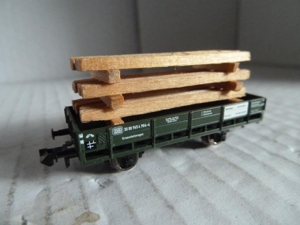 Balken wagon voor N spoor, Gelijkstroom, Fleischmann, Wagon, Ophalen of Verzenden