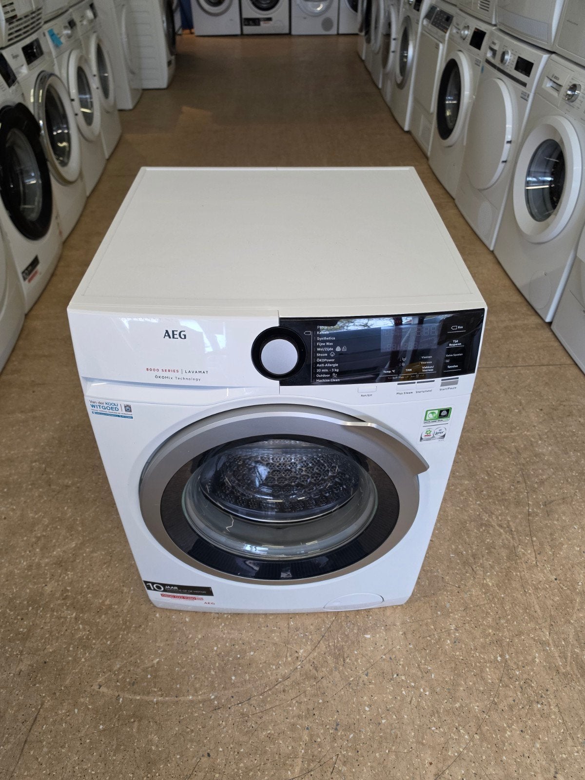 AEG 8000 Series wasmachine | 9 kilo | A+++ | Gratis thuis ✅️, Witgoed en Apparatuur, AEG, Jirnsum, 1200 tot 1600 toeren, 8 tot 10 kg