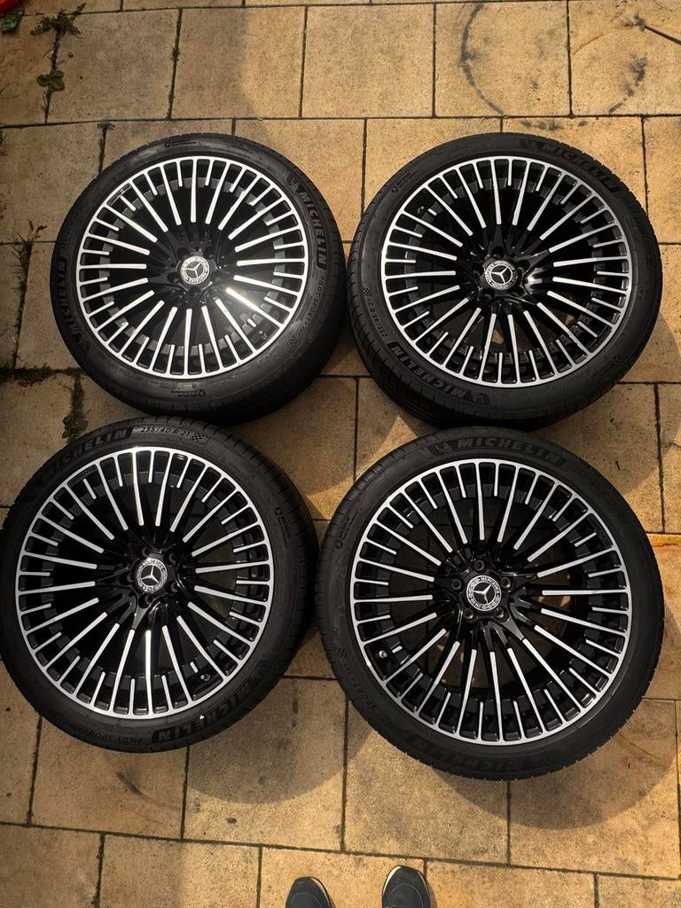 Mercedes EQC W293 / N293 / x293 amg 21 inch velgen, Auto-onderdelen, Banden en Velgen, Ophalen, 21 inch, Zomerbanden