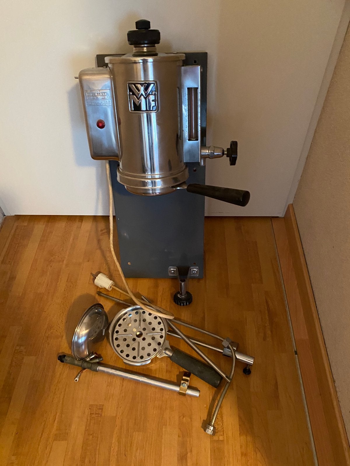 WMF wandkoffiezetter met toebehoren jaren 50/60. 1000 Blitz, Ophalen of Verzenden, Zo goed als nieuw