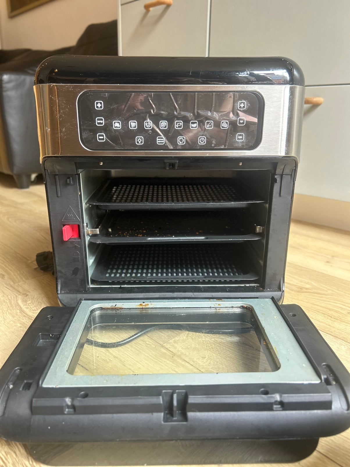 Inventum Air Oven, Ophalen of Verzenden, Zo goed als nieuw, Minder dan 45 cm