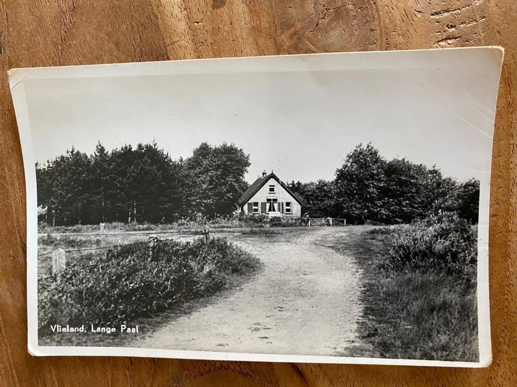 Ansichtkaarten Vlieland Lange paal uitgave C Bruin, Verzamelen, Ophalen of Verzenden, Voor 1940, Zo goed als nieuw