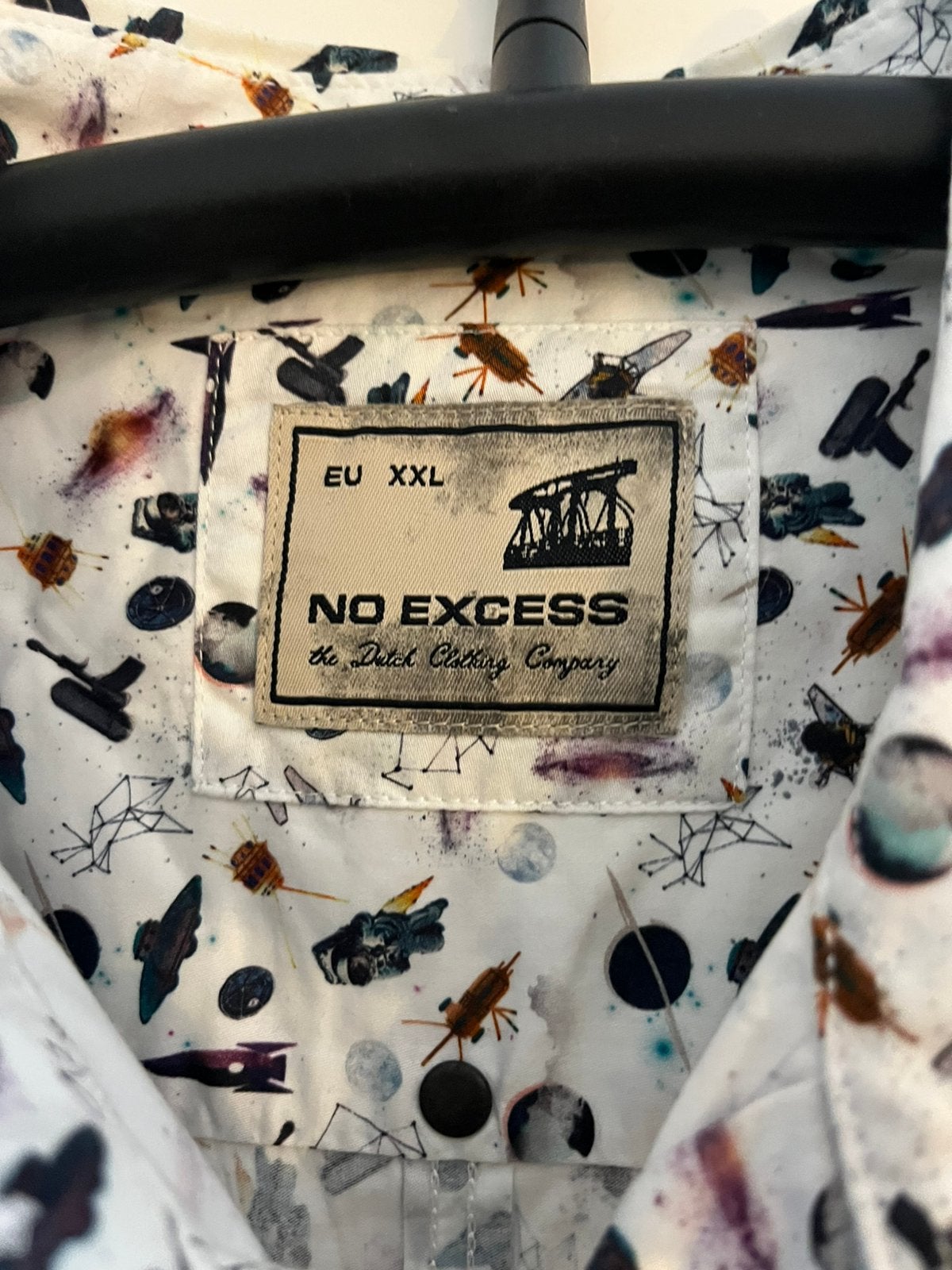 Overhemd mt xxl, Ophalen of Verzenden, Zo goed als nieuw, Blauw, Overige halswijdtes