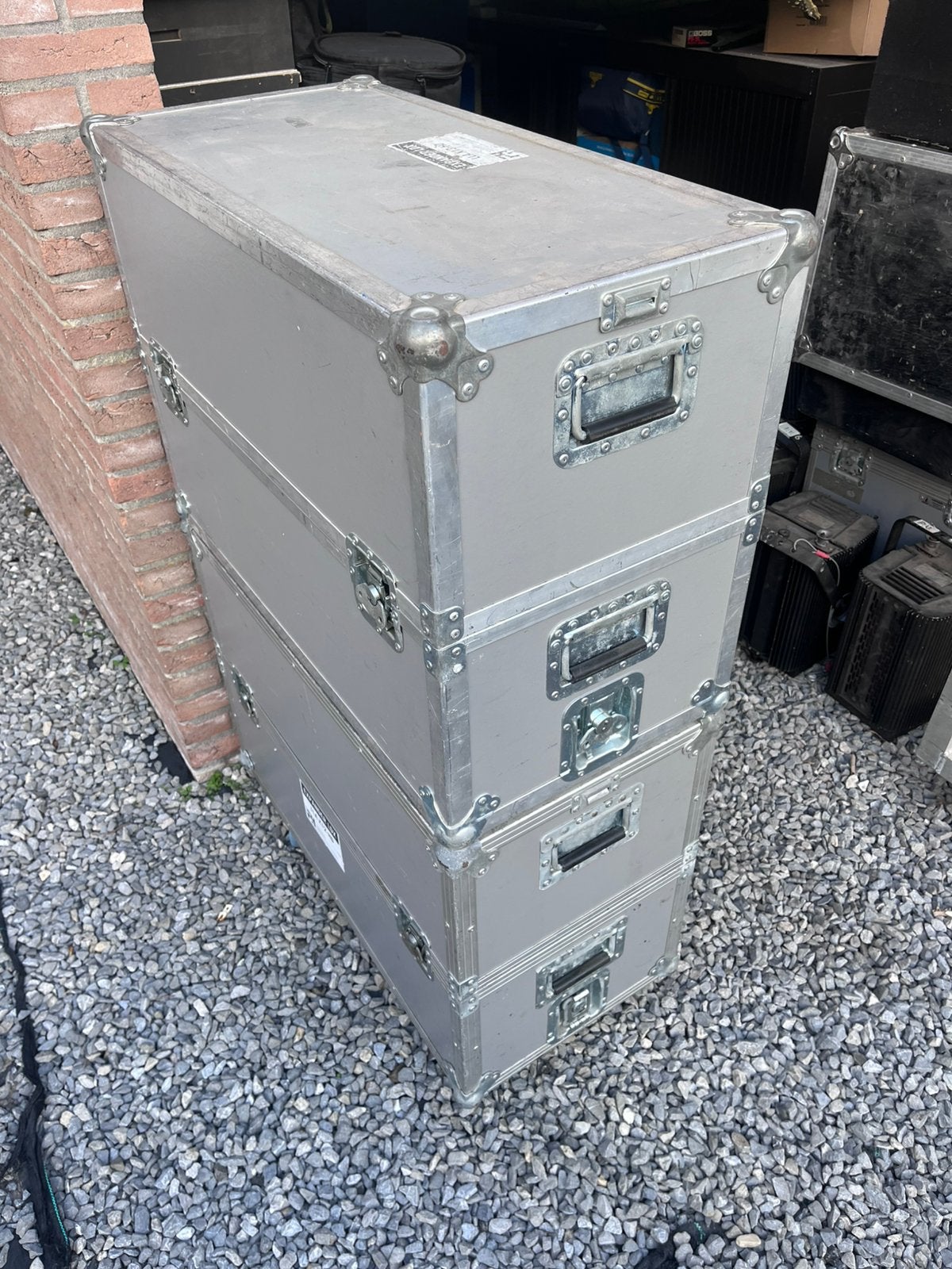 Flightcase stapelbaar, Ophalen, Gebruikt, Overige instrumenten, Flightcase