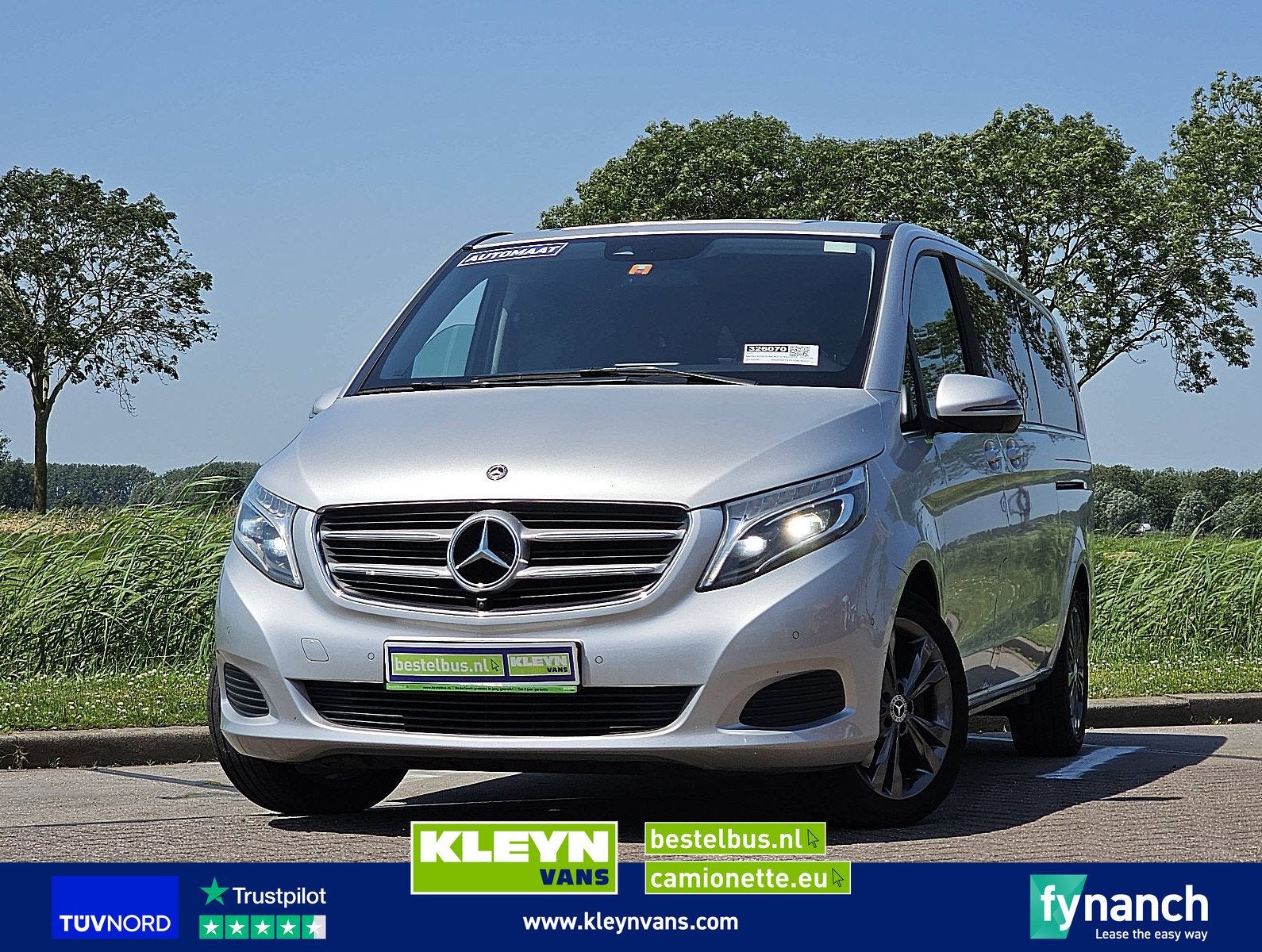 MERCEDES-BENZ V-KLASSE 250 CDI l3 xl dubbele cabine, Auto's, Automaat, Euro 6, Bedrijf, Diesel
