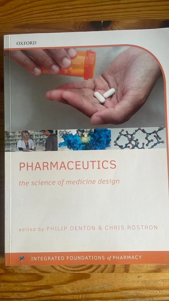 Pharmaceutics ( The science of medicine design ), Ophalen of Verzenden, Zo goed als nieuw, Philip Denton, Chris Rostron, Natuurwetenschap