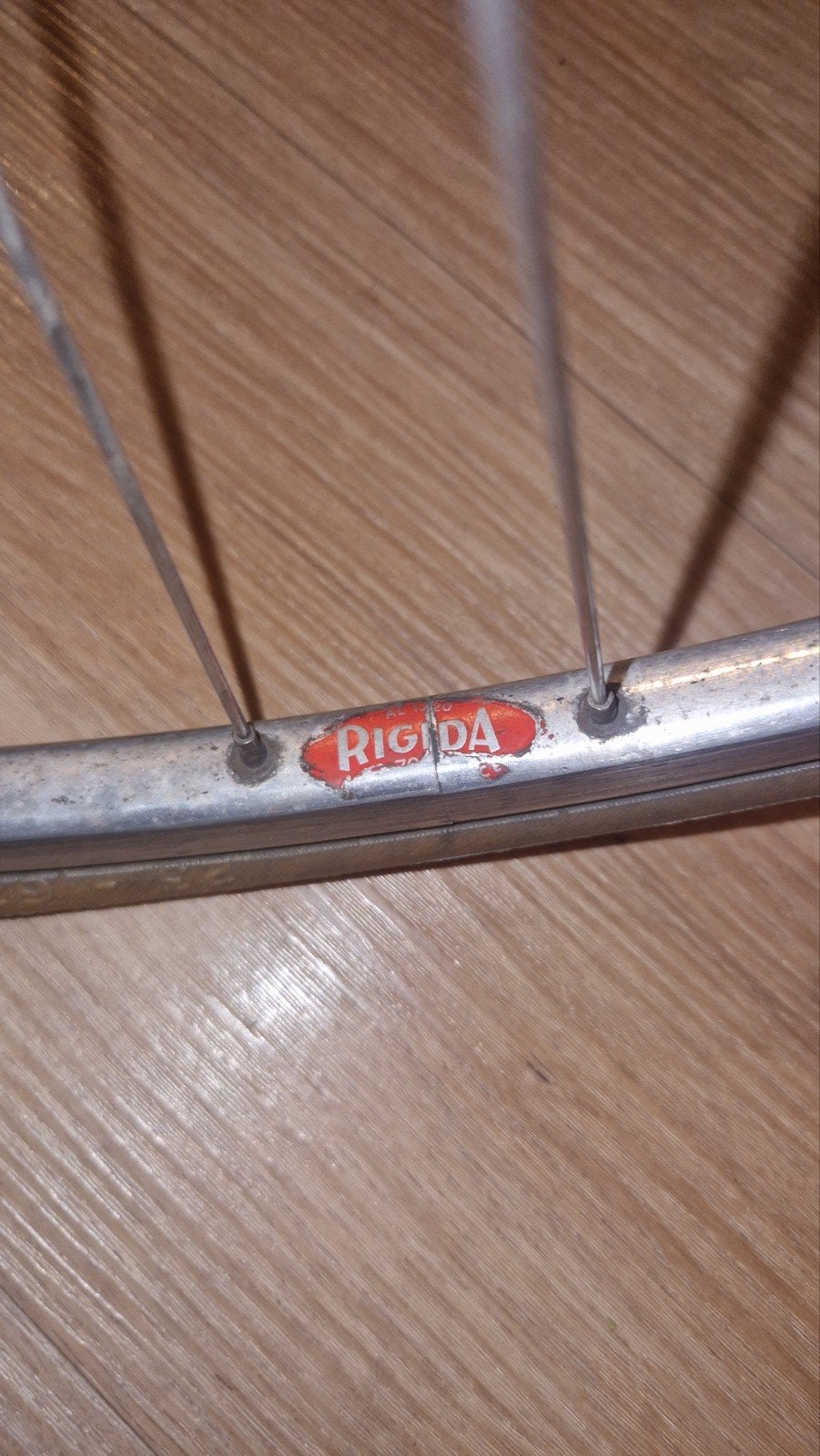 Rigida fietswielen met Michelin Dynamic Classic banden, Gebruikt, Rigida, Ophalen, Wiel