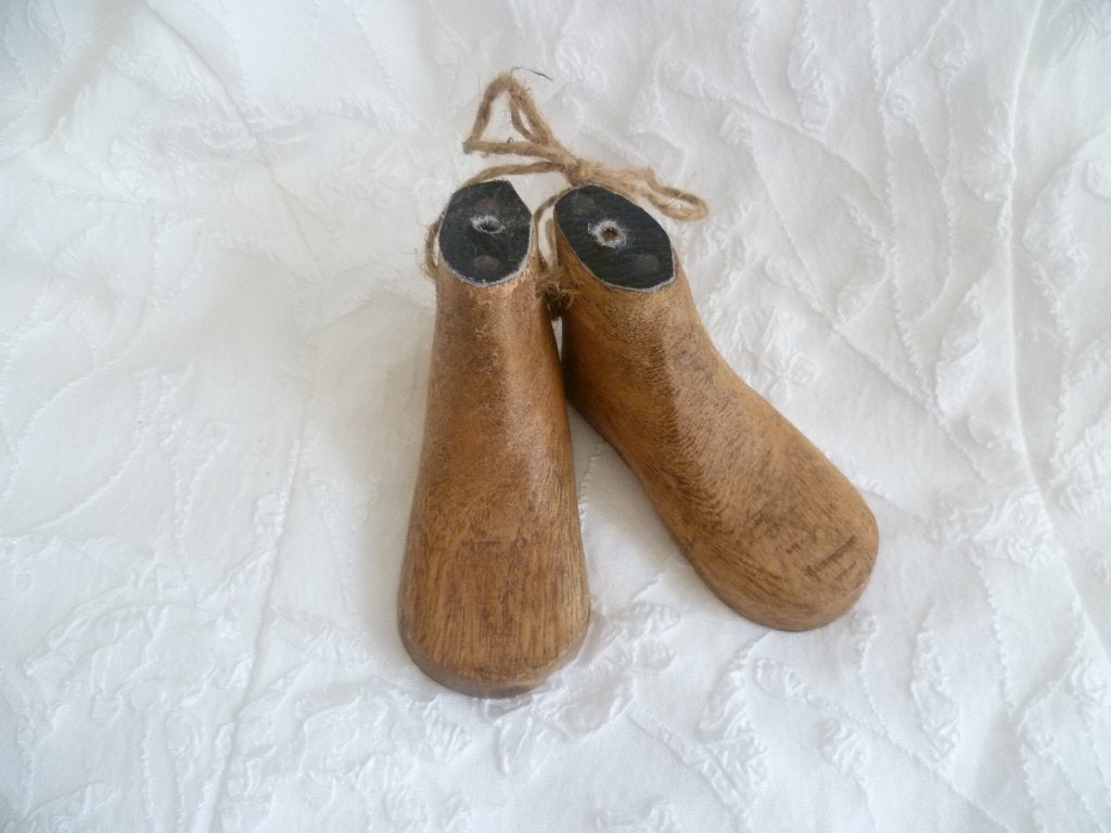 schattige kleine kinder schoen leesten/mallen ~ huisvlijt..., Antiek en Kunst, Verzenden